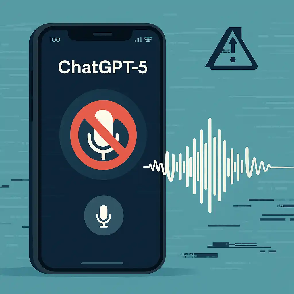 ChatGPT-5 Not Responding to Voice Commands