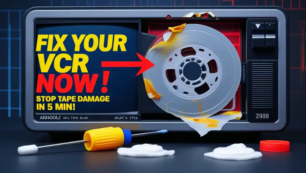 How to Fix a VCR That Eats Tapes
