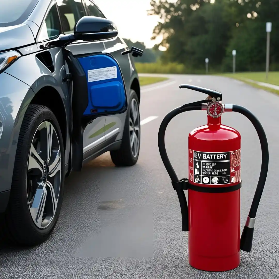 EV Battery Fire Extinguisher Requirements in the USA